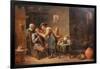 The Dentist-David Teniers-Framed Art Print