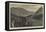 The Denver and Rio Grande Railway, New Mexico, the Fremont Pass, Headwater of the Arkansas-null-Framed Stretched Canvas