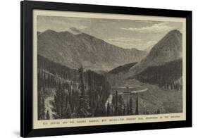 The Denver and Rio Grande Railway, New Mexico, the Fremont Pass, Headwater of the Arkansas-null-Framed Giclee Print