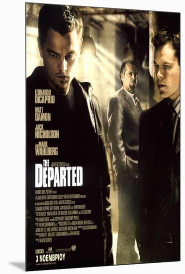 The Departed - Greek Style-null-Mounted Poster