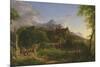 The Departure, 1837-Thomas Cole-Mounted Giclee Print