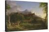 The Departure, 1837-Thomas Cole-Stretched Canvas