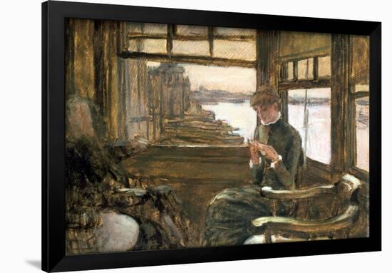 The Departure, 19th-Early 20th Century-James Jacques Joseph Tissot-Framed Giclee Print