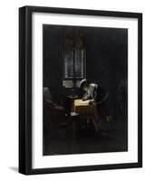 The Departure for the Duel-Mose Bianchi-Framed Giclee Print