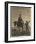 The Departure for Work, 1857-Jean-Francois Millet-Framed Premium Giclee Print