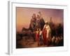 The Departure of Abraham, 1850-Josef Molnar-Framed Giclee Print