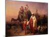 The Departure of Abraham, 1850-Josef Molnar-Mounted Giclee Print
