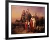 The Departure of Abraham, 1850-Josef Molnar-Framed Giclee Print