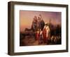 The Departure of Abraham, 1850-Josef Molnar-Framed Giclee Print