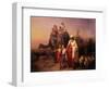 The Departure of Abraham, 1850-Josef Molnar-Framed Giclee Print