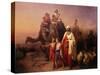 The Departure of Abraham, 1850-Josef Molnar-Stretched Canvas