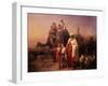 The Departure of Abraham, 1850-Josef Molnar-Framed Giclee Print