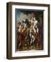 The Departure of Angelica and Medoro-Rene Theodore Berthon-Framed Giclee Print