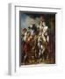 The Departure of Angelica and Medoro-Rene Theodore Berthon-Framed Giclee Print