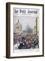 The Departure of French Troops to Madagascar, Paris, 1895-Henri Meyer-Framed Giclee Print