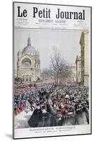 The Departure of French Troops to Madagascar, Paris, 1895-Henri Meyer-Mounted Giclee Print