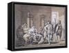 The Departure of Hector, c.1812-Jacques-Louis David-Framed Stretched Canvas