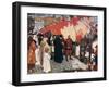 The Departure of John and Sebastian Cabot...On their First Voyage of Discovery in 1497, 1906-Ernest Board-Framed Giclee Print