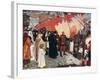 The Departure of John and Sebastian Cabot...On their First Voyage of Discovery in 1497, 1906-Ernest Board-Framed Giclee Print