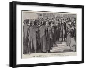 The Departure of Lord Strathcona's Horse from Ottawa-Alexander Stuart Boyd-Framed Premium Giclee Print