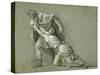 The Departure of Marcus Attilius Regulus for Carthage, 1785-86-Jacques Louis David-Stretched Canvas