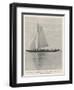 The Departure of Shamrock II from the Clyde for America, 27 July, the Yacht in Her Ocean Rig-null-Framed Giclee Print