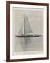 The Departure of Shamrock II from the Clyde for America, 27 July, the Yacht in Her Ocean Rig-null-Framed Giclee Print