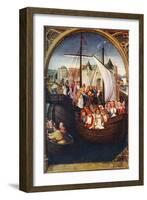 'The Departure of St Ursula from Basel', before 1489, (c1900-1920).Artist: Hans Memling-Hans Memling-Framed Giclee Print