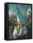 The Departure of the 1866 Conscripts-Gerolamo Induno-Framed Stretched Canvas