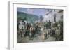 The Departure of the 1866 Conscripts-Gerolamo Induno-Framed Giclee Print