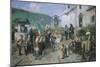 The Departure of the 1866 Conscripts-Gerolamo Induno-Mounted Giclee Print