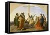 The Departure of the Apostles, 1845-Marc Charles Gabriel Gleyre-Framed Stretched Canvas