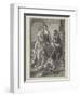 The Departure of the Chevalier Bayard from Brescia-James Clarke Hook-Framed Giclee Print