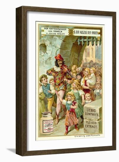 The Departure of the Children-null-Framed Giclee Print