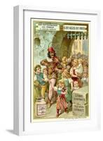 The Departure of the Children-null-Framed Giclee Print