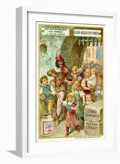 The Departure of the Children-null-Framed Giclee Print