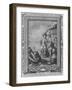 The Departure of the Emperor Adrian from Rome in order to quell an insurrection-William Walker-Framed Giclee Print