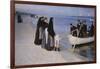 The Departure of the Fishing Fleet, 1894-Peder Severin Kröyer-Framed Giclee Print