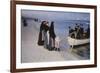 The Departure of the Fishing Fleet, 1894-Peder Severin Kröyer-Framed Giclee Print