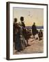 The Departure of the Mayflower-Arthur C. Michael-Framed Giclee Print