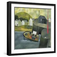 The Departure, PW 173, 1996-Reg Cartwright-Framed Giclee Print