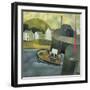 The Departure, PW 173, 1996-Reg Cartwright-Framed Giclee Print