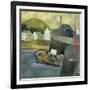 The Departure, PW 173, 1996-Reg Cartwright-Framed Giclee Print