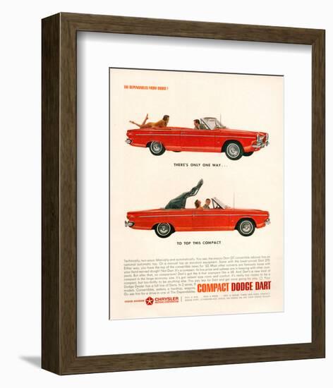 The Dependables From Dodge!-null-Framed Art Print