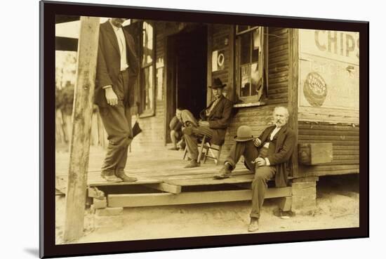 The Dependent Widower-Lewis Wickes Hine-Mounted Art Print