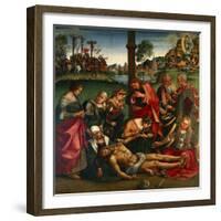 The Deposion or the Lamentation over the Dead Christ, 1502-Luca Signorelli-Framed Giclee Print