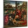 The Deposion or the Lamentation over the Dead Christ, 1502-Luca Signorelli-Mounted Giclee Print