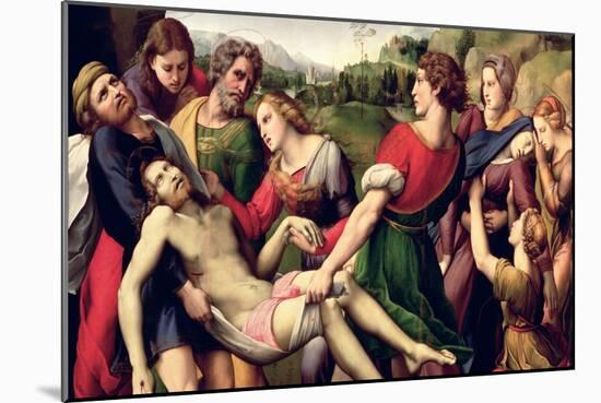 The Deposition, 1507-Raphael-Mounted Giclee Print