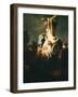 The Deposition, 1632-33-Rembrandt van Rijn-Framed Giclee Print