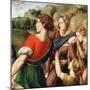 The Deposition (Detail), 1507 (Oil on Panel)-Raphael (1483-1520)-Mounted Giclee Print